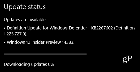 Windows 10 Preview Build 14383 Vydané pre PC a Mobile