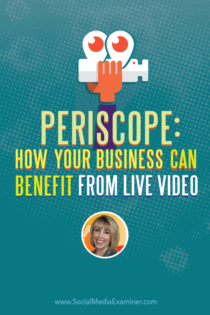 Periscope: Ako môže vaše podnikanie profitovať zo živého videa: Vyšetrovateľ v sociálnych sieťach