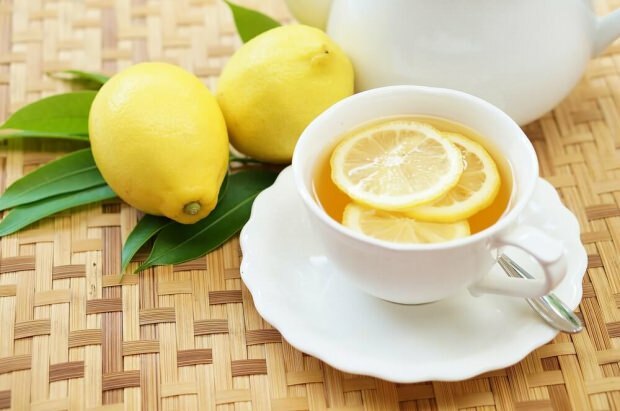 Strava s citrónovým čajom