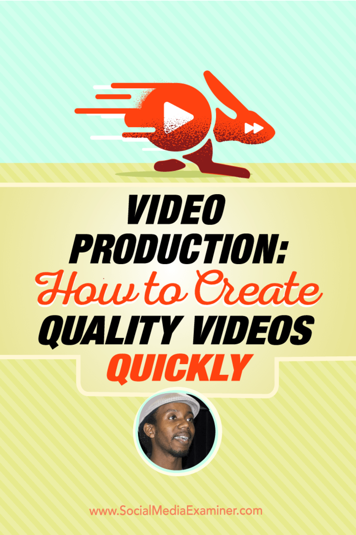 Produkcia videa: Ako rýchlo vytvárať kvalitné videá: Vyšetrovateľ v sociálnych sieťach