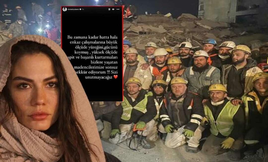 Demet Özdemir poďakoval banským robotníkom, ktorí pracovali na zemetrasení! 
