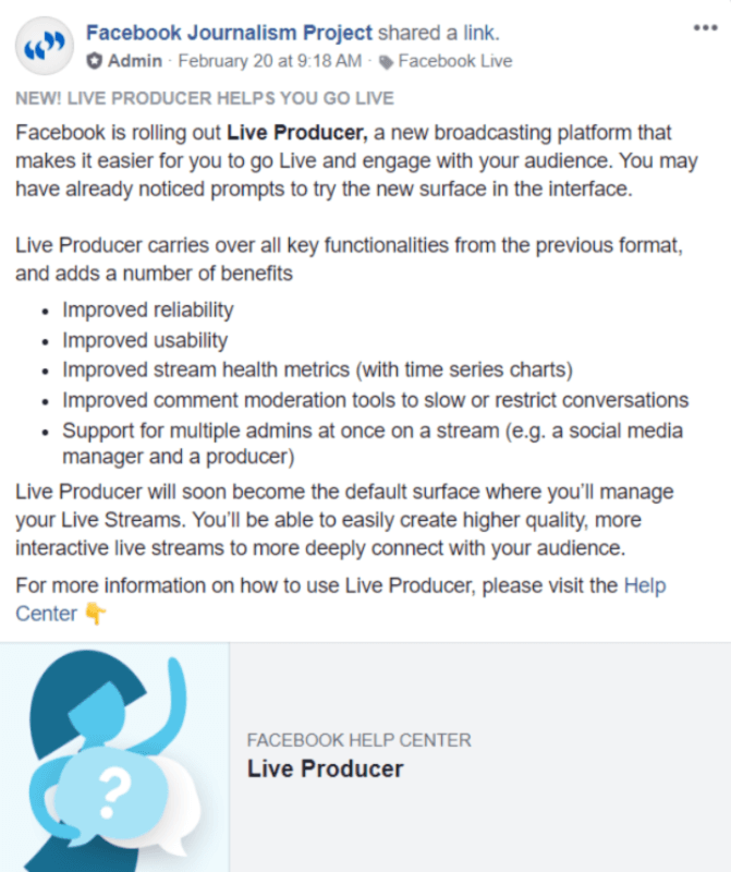 Facebook zavádza Live Producer a robí z neho predvolený povrch pre správu Live Streamov.