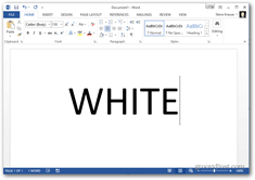kancelária 2013 zmeniť farebnú tému - biela téma