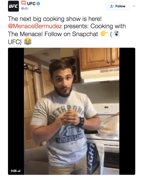 Séria UFC na varenie vedená videom je obľúbená medzi divákmi.