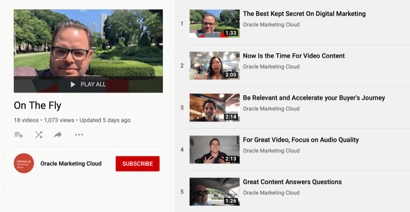 Séria YouTube Marketing Cloud spoločnosti YouTube za behu