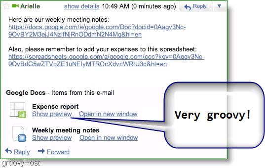 Dokumenty Google sa teraz zobrazujú v Gmaile