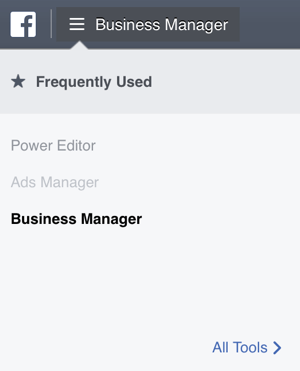 Ak chcete používať offline udalosti Facebooku, musíte mať účet obchodného manažéra.