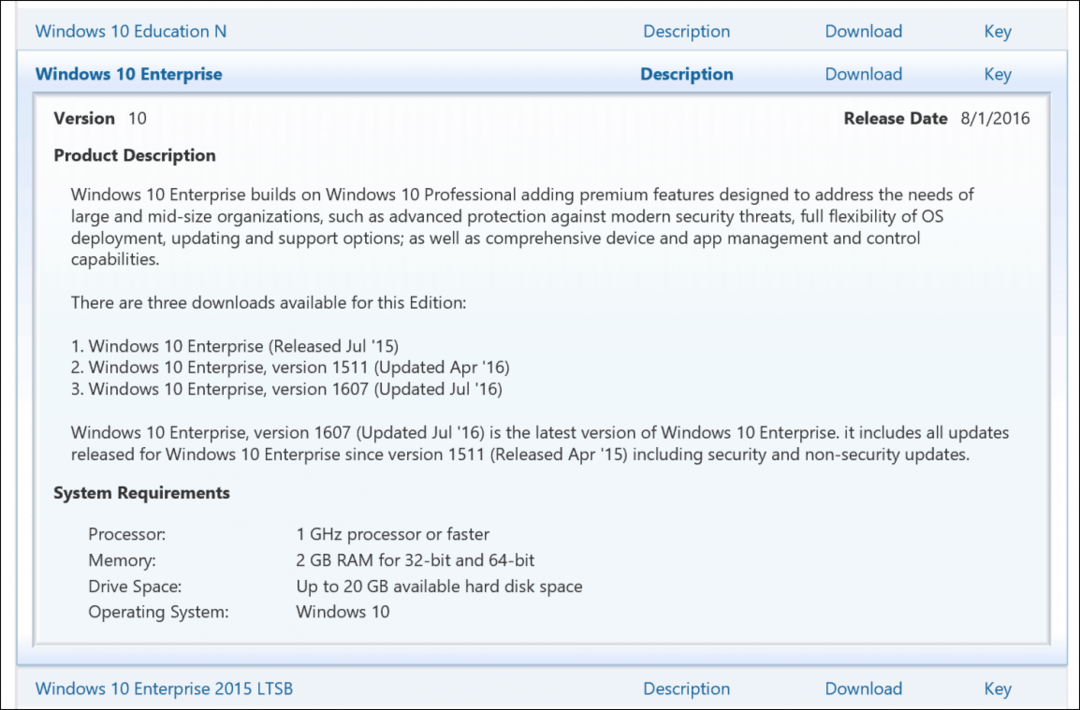 Windows 10 Volume License Product Key VLSC Enterprise Education Pro