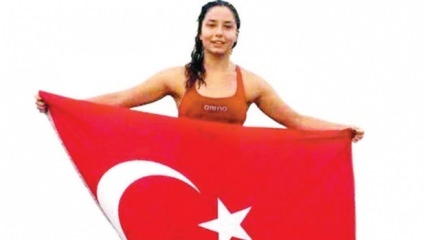 Najrýchlejšia turecká žena prechádzajúca cez anglický kanál: Bengisu Avcı 