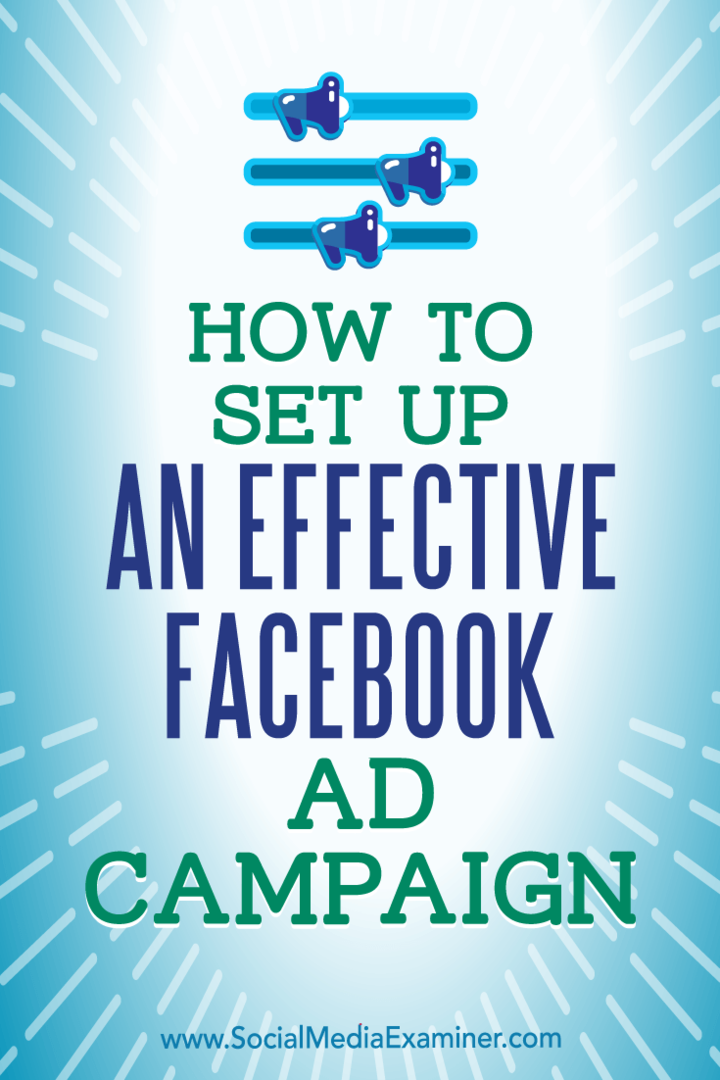 Ako nastaviť efektívnu reklamnú kampaň na Facebooku Charlie Lawrance na prieskumníkovi sociálnych médií.