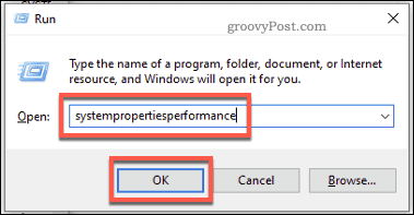 Windows Spustiť ponuku výkonu systému