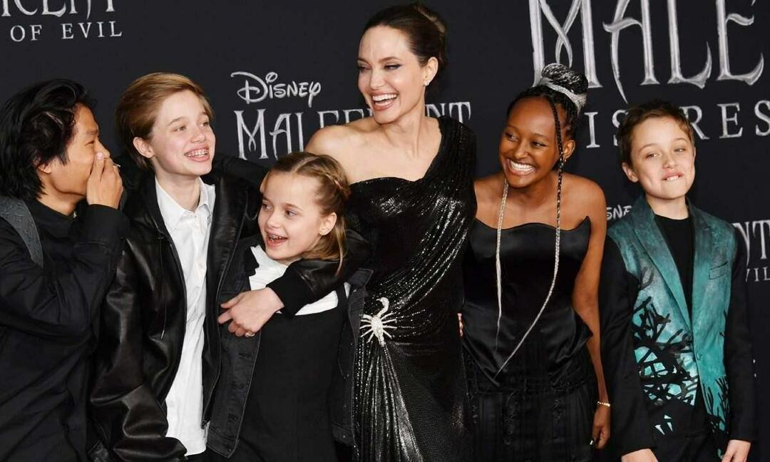 Angelina Jolie a jej deti