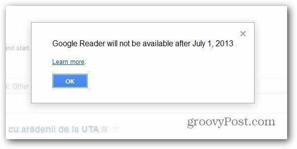 Google Reader sa končí v júli: exportujte údaje z informačného kanála