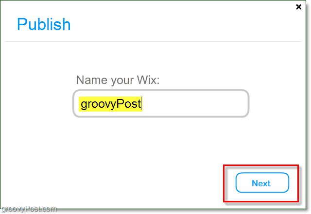 pomenujte svoje webové stránky wix flash