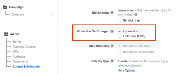 Venujte pozornosť tomu, kedy vám budú účtované poplatky za vaše reklamy na Facebooku.