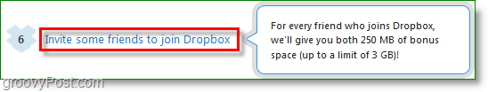 Snímka Dropbox - získajte priestor pozvaním priateľov