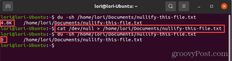 Presmerujte devnull do súboru v systéme Linux