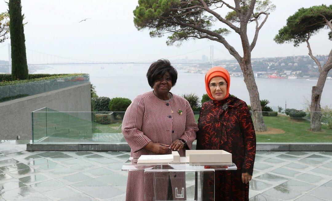 Prvá dáma Erdoğan sa stretla s manželkou prezidenta Mozambickej republiky!