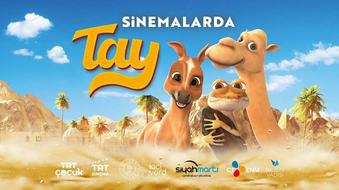 Koprodukcia TRT „TAY“ bude prvým tureckým animovaným filmom, ktorý bude uvedený na Blízkom východe