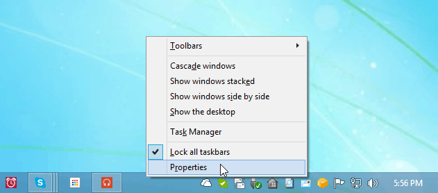 Tip na aktualizáciu systému Windows 8.1: Zastavte zobrazovanie moderných aplikácií na paneli úloh