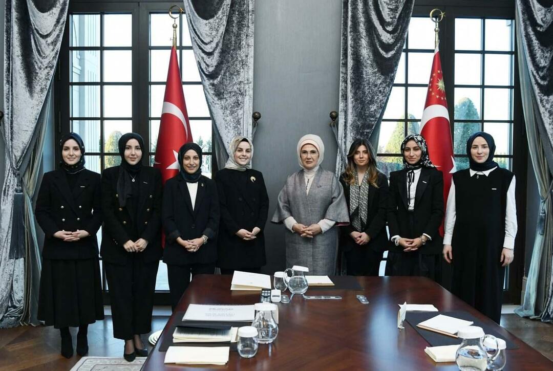 Emine Erdoğan sa stretla s výborom žien MUSIAD