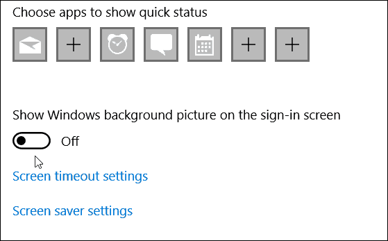 vypnutie obrazovky prihlásenia na pozadí systému Windows