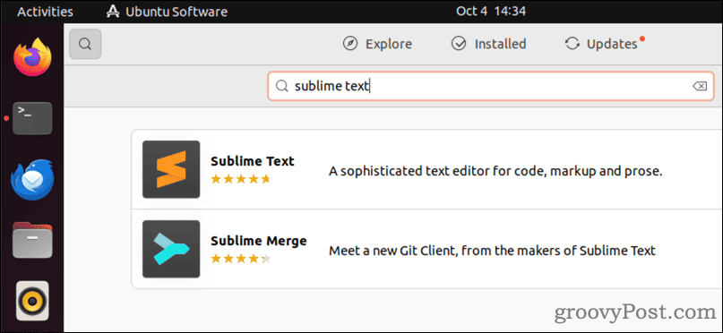 Vyhľadajte výraz Sublime Text