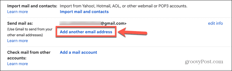 gmail pridať ďalšiu e-mailovú adresu