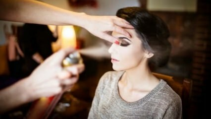 Ako urobiť sprej stabilizátora make-upu doma?
