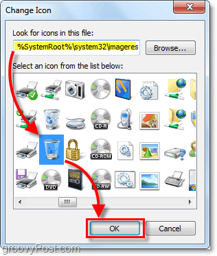 nájsť súbor imageres.dll v systéme Windows 7