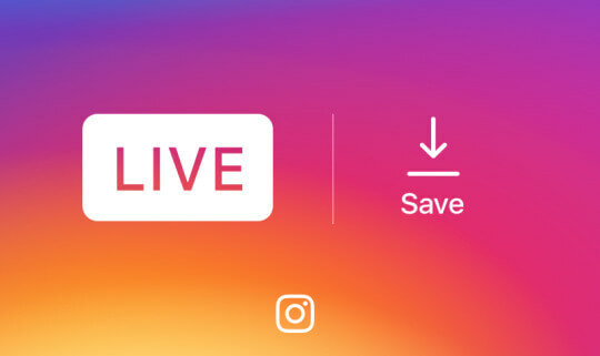 Po zavedení vysielania Instagram zavádza možnosť ukladania živého videa do telefónu.