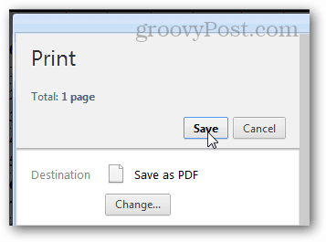tlač do formátu PDF v chrome
