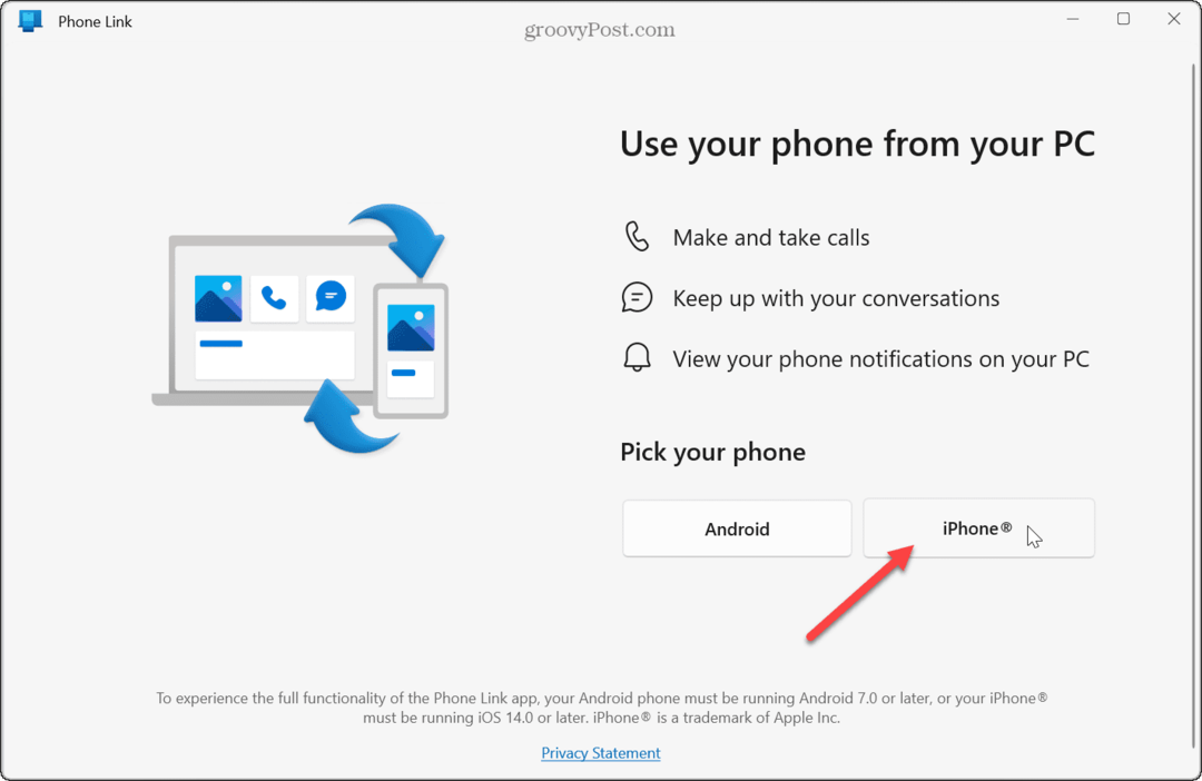 Ako pripojiť váš iPhone k Windowsu 11