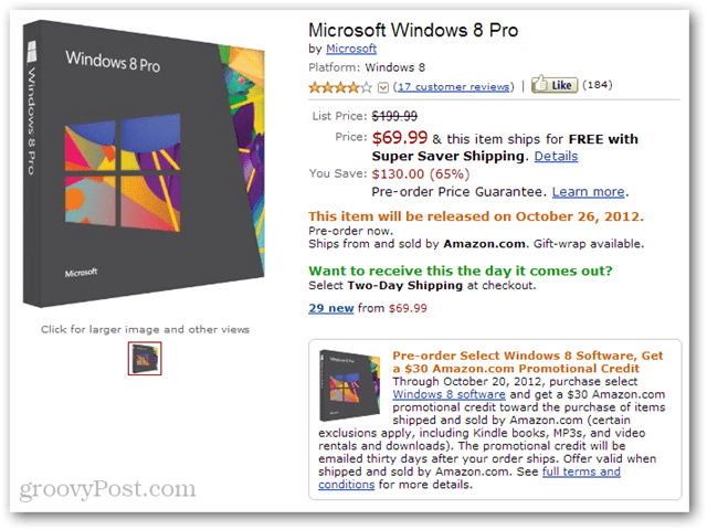 Prémiová zľava na kupón s kódom Windows 8