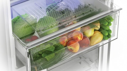 Na čo slúži ostrejšia priehradka v chladničke, ako sa používa?