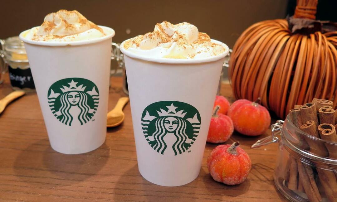 Koľko kalórií obsahuje Pumpkin spice latte? Priberá vám tekvicové latte? Starbucks Pumpkin spice latte