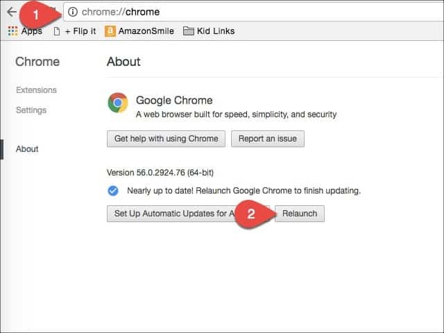 aktualizujte prehliadač Google Chrome pomocou príkazového riadku