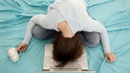 Rozdiel medzi chronickou únavou a jarnou únavou! Príznaky syndrómu chronickej únavy 