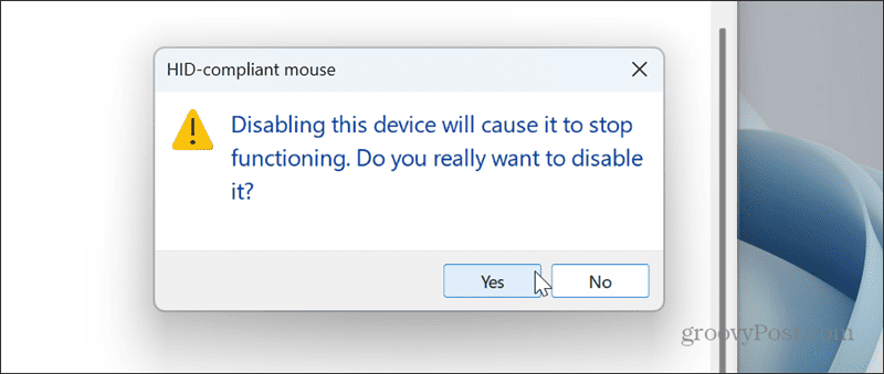 Zakážte touchpad v systéme Windows 11