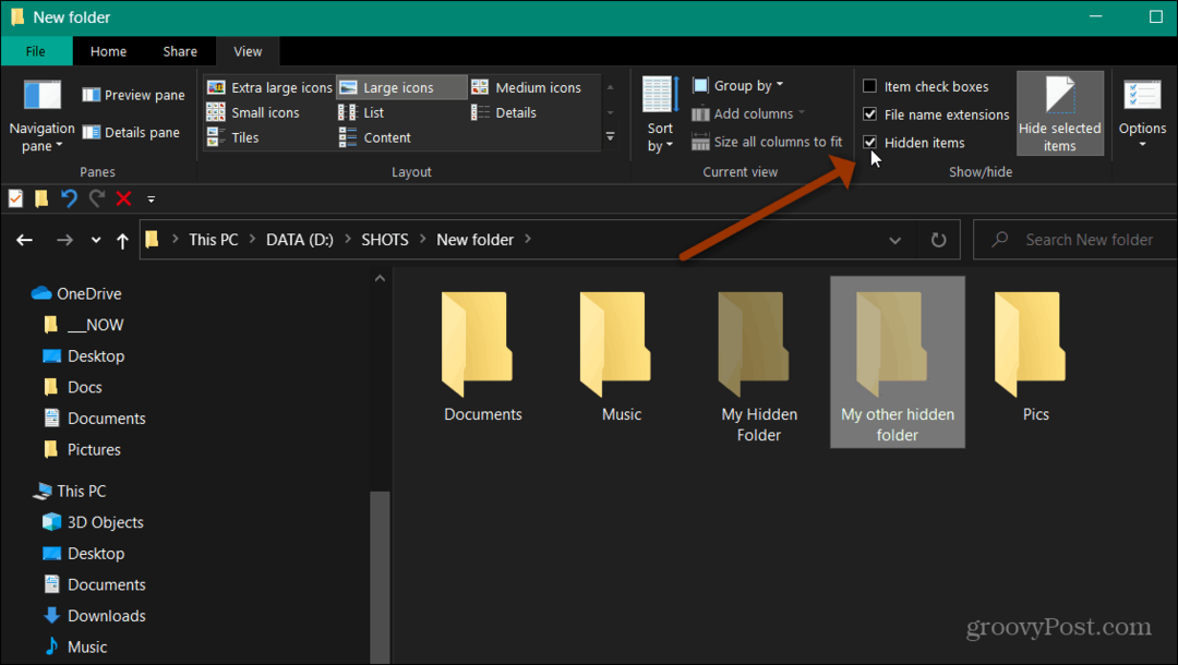 Ako skryť súbory a priečinky v systéme Windows 10