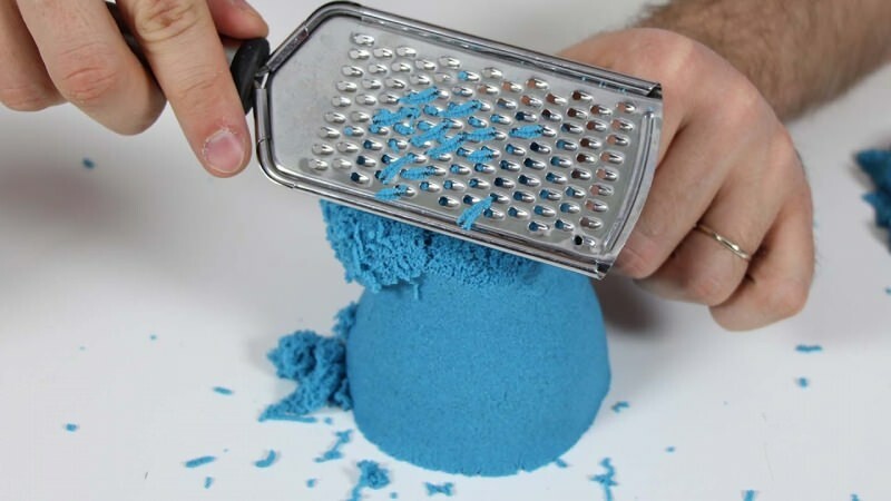 Tvorba kinetického piesku pre deti! Ako si vyrobiť praktický (mesačný piesok) kinetický piesok doma?
