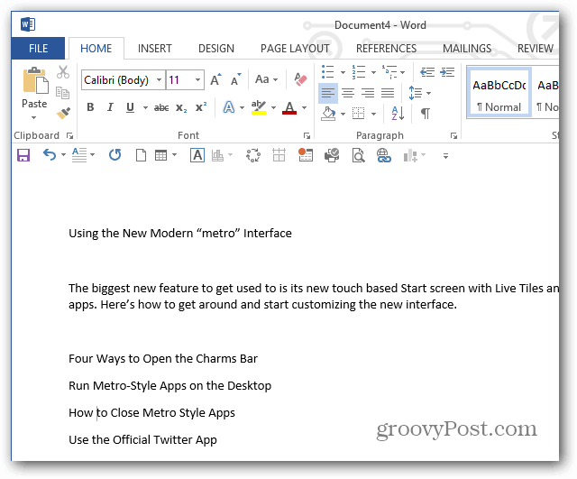 Aby program Microsoft Word bol vždy vložený do obyčajného textu