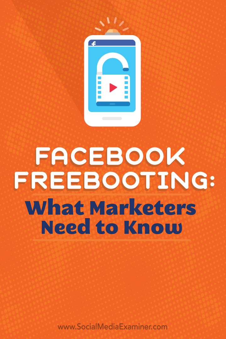Freebooting z Facebooku: Čo musia marketingoví pracovníci vedieť: Vyšetrovateľ v sociálnych sieťach