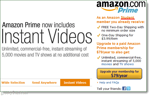 Amazon predstavuje bezplatné vysielanie filmov a televíznych relácií s viac ako 2 000 prvými používateľmi