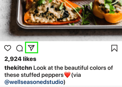 Vytvárajte silné a pútavé príbehy Instagramu, možnosť poslať príspevok na Instagrame