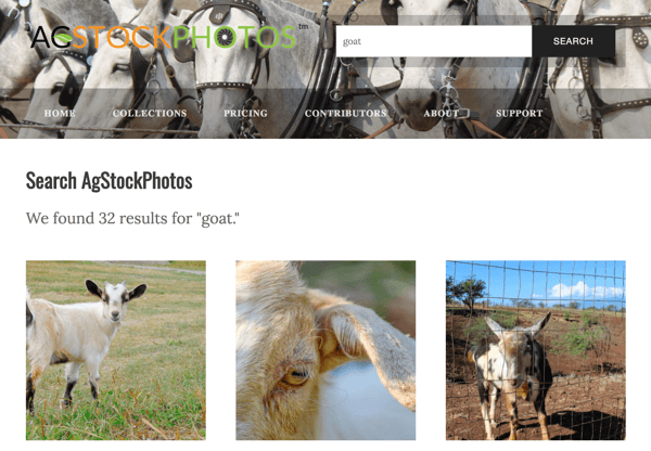 AgStockPhotos ponúka fotografie s poľnohospodárskou tematikou.