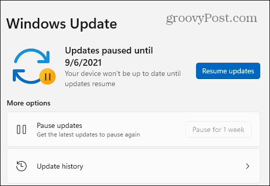 Aktualizácie systému Windows 11 boli pozastavené