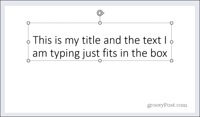 plné textové pole powerpoint