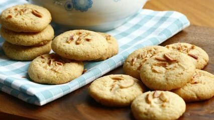 Ľahký recept na mandľové cookies
