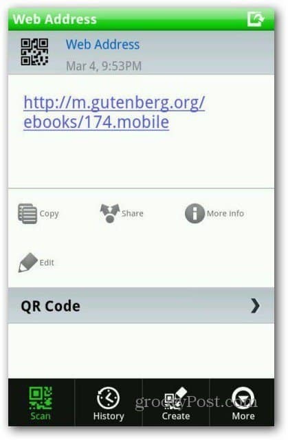 Čítačka QR kódu